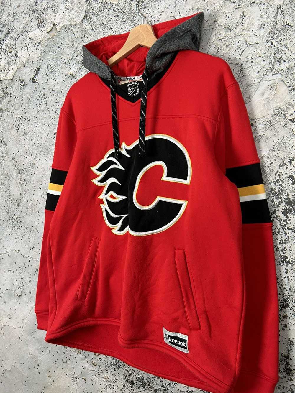 NHL × Reebok × Streetwear Vintage Calgary Flames … - image 2