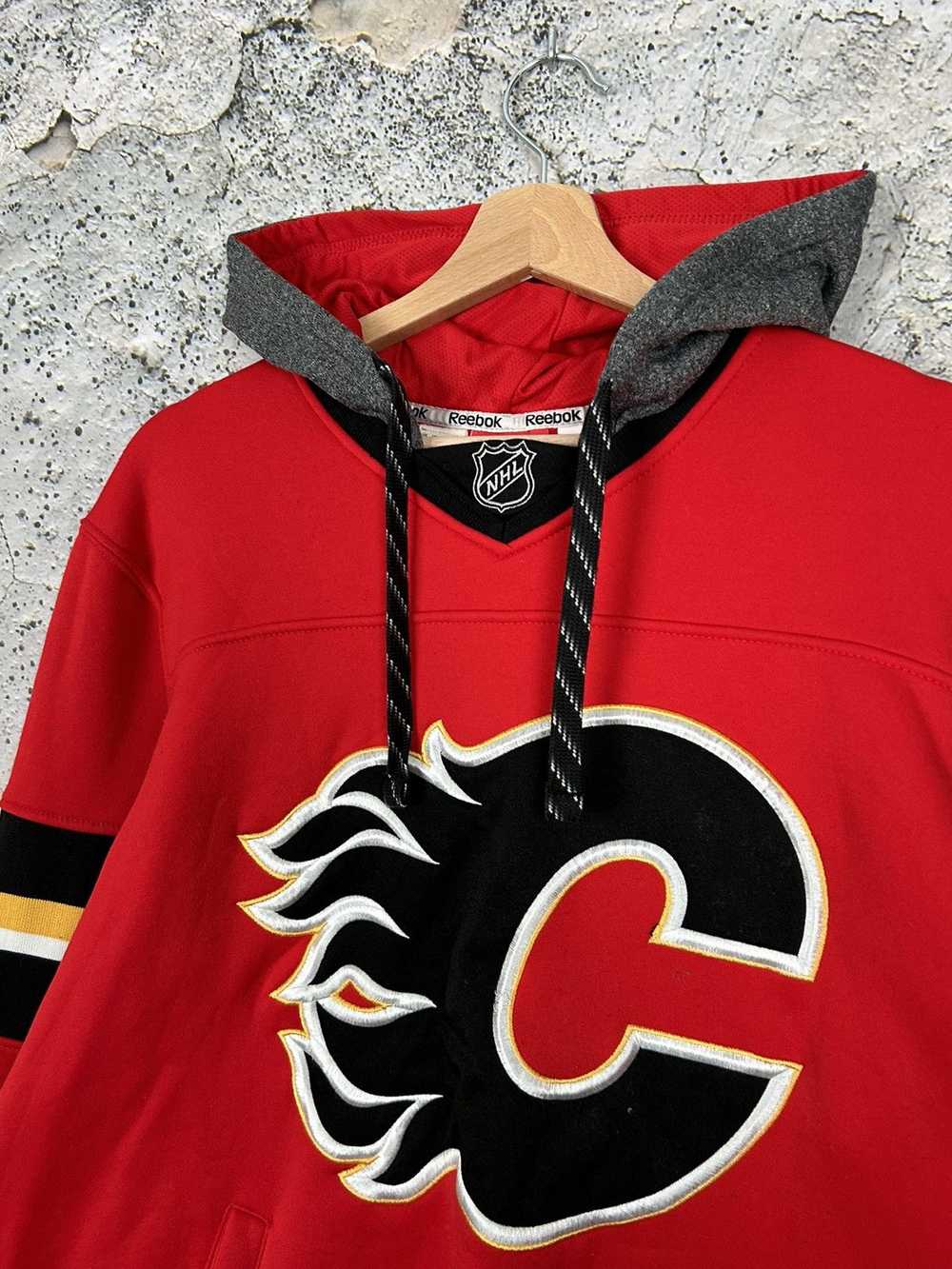 NHL × Reebok × Streetwear Vintage Calgary Flames … - image 3