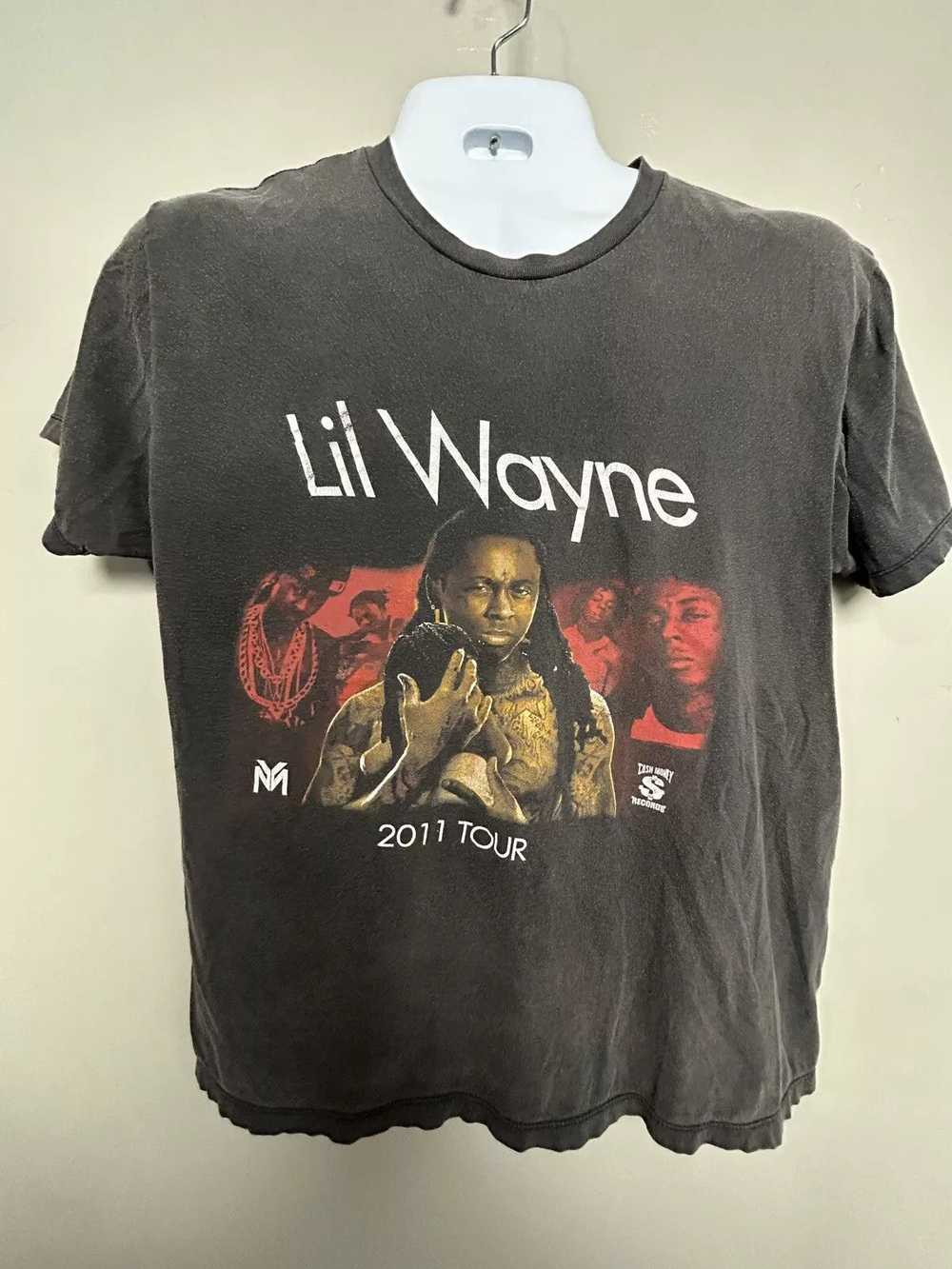 Band Tees × Lil Wayne × Rap Tees Lil Wayne YMCMB … - image 1