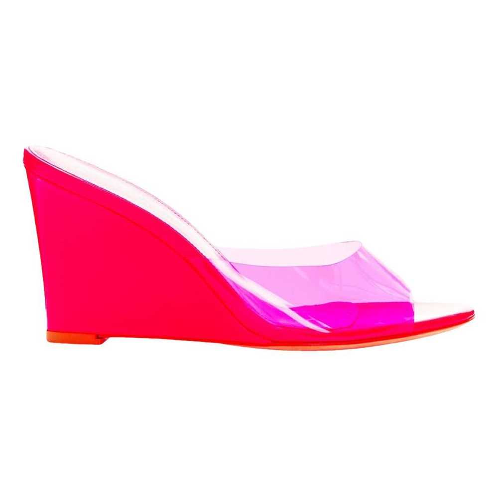 Bettina Vermillon Patent leather mules - image 1