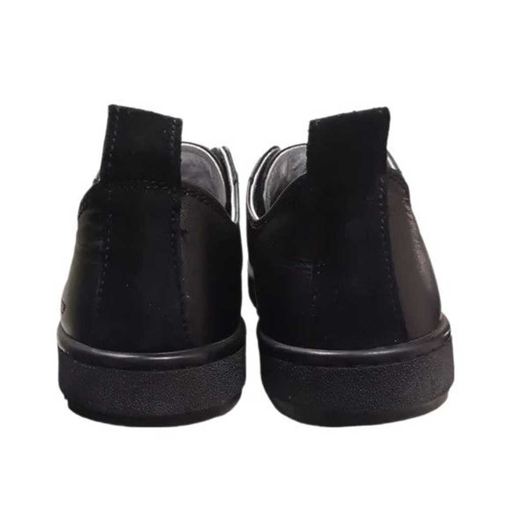 Dsquared2 Black Leather LowTop Sneakers - image 3