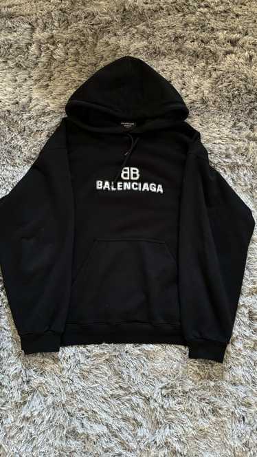 Balenciaga Balenciaga BB Pixel Medium Fit Hoodie