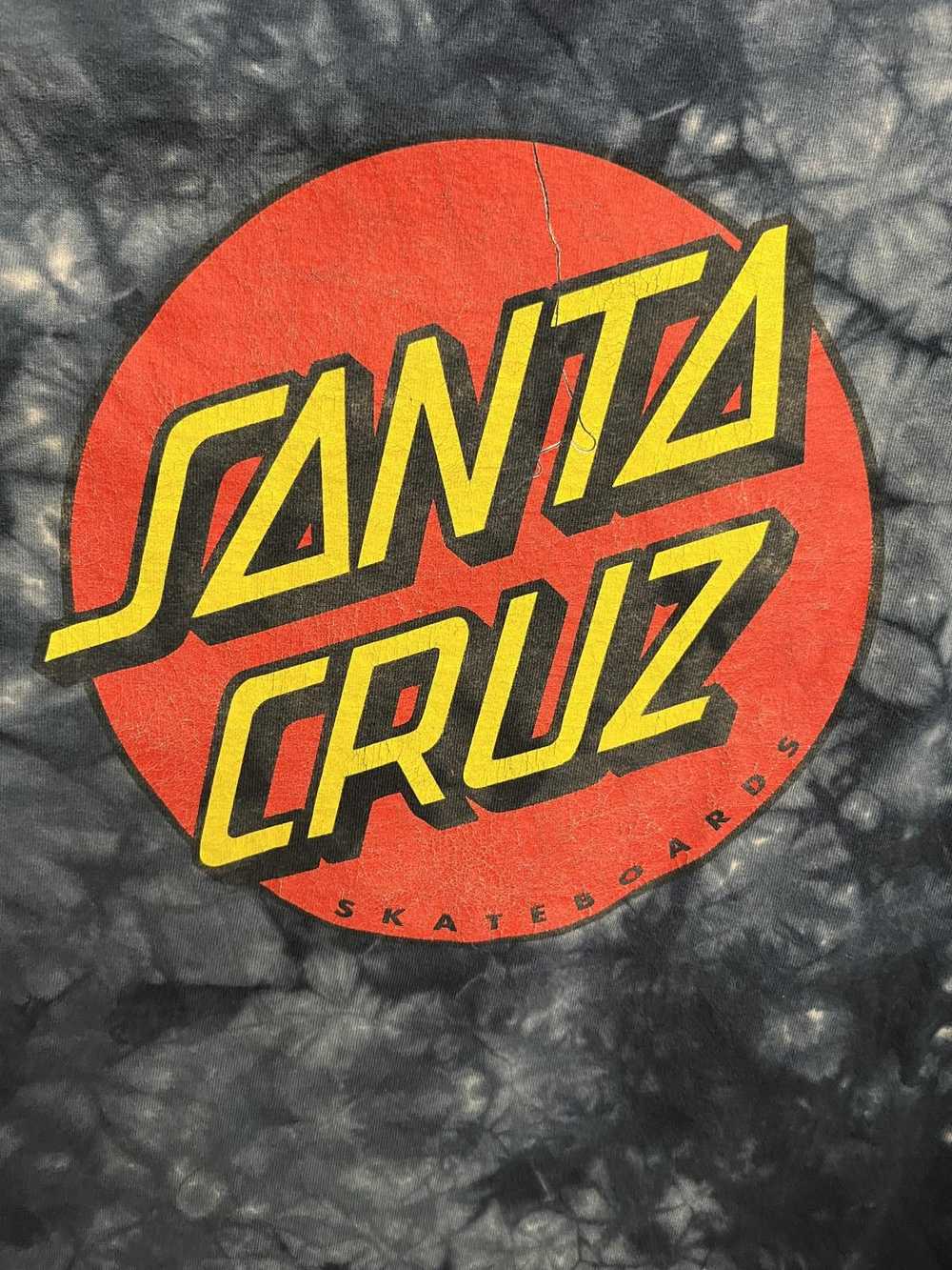 Santa Cruz Skateboards Faded Santa Cruz Dot Tie D… - image 5