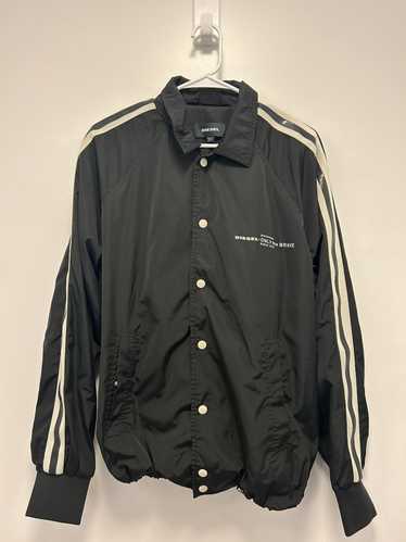 DIESEL ONLY THE BRAVE ジャケット M Vintage Diesel Only the Brave Big Spell Out Big Logo Zipper
