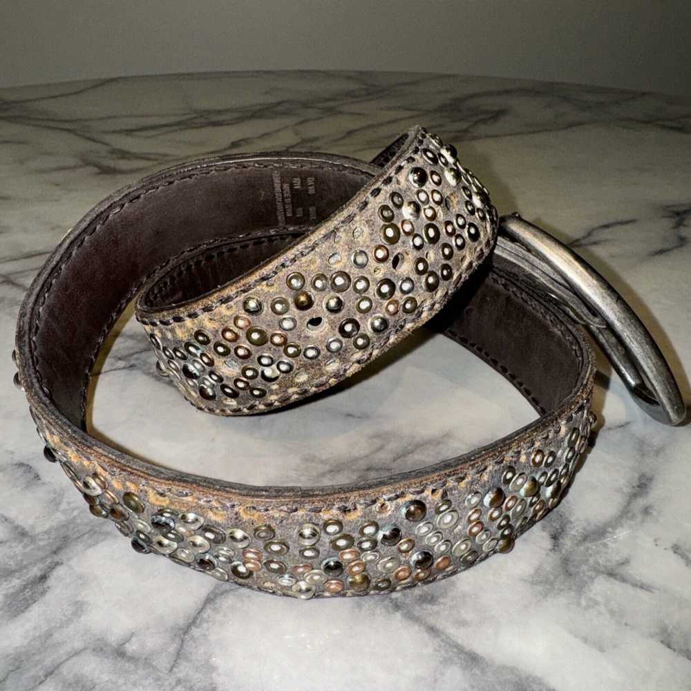 Frye The Frye Company Deborah Studded Rivets Belt… - image 2