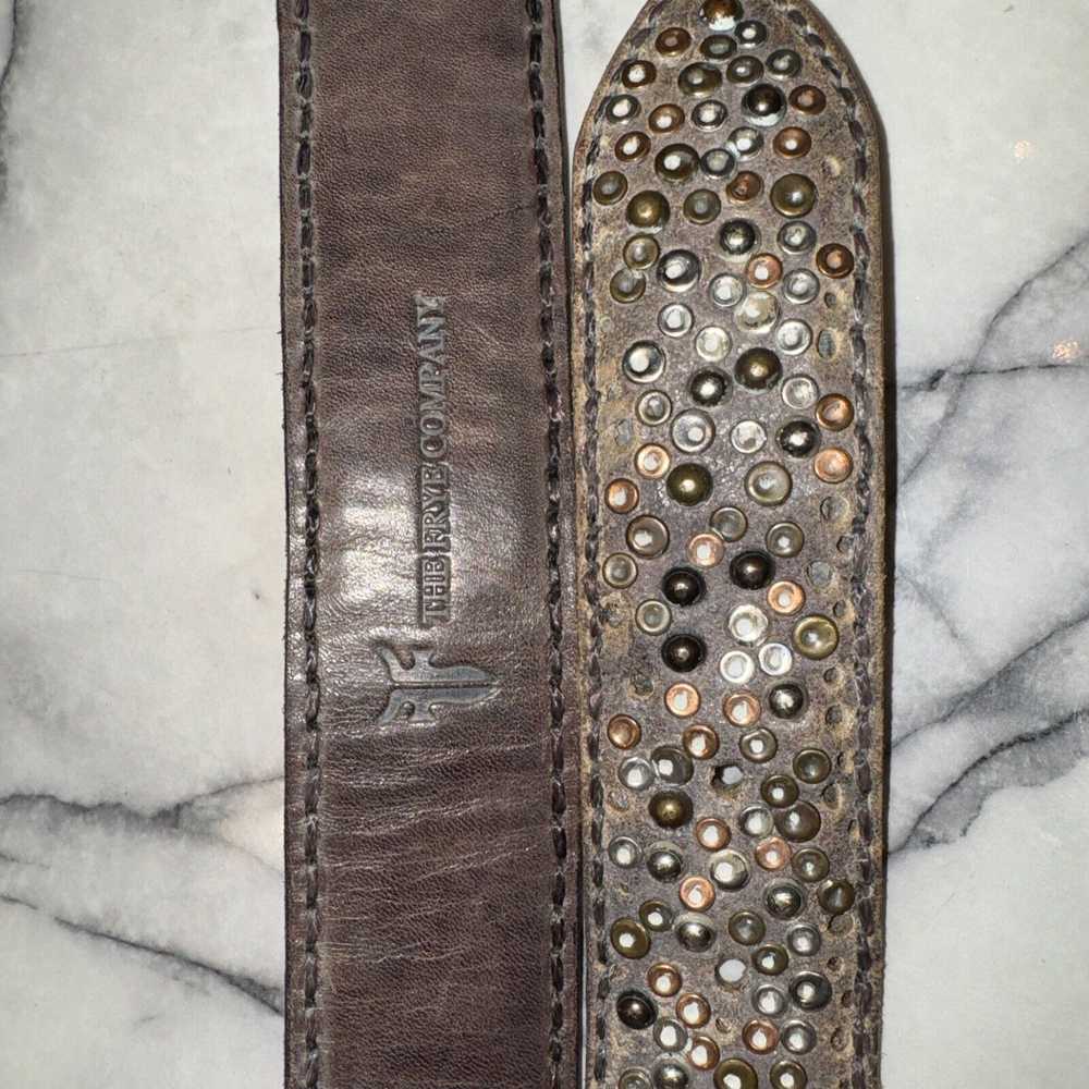 Frye The Frye Company Deborah Studded Rivets Belt… - image 4