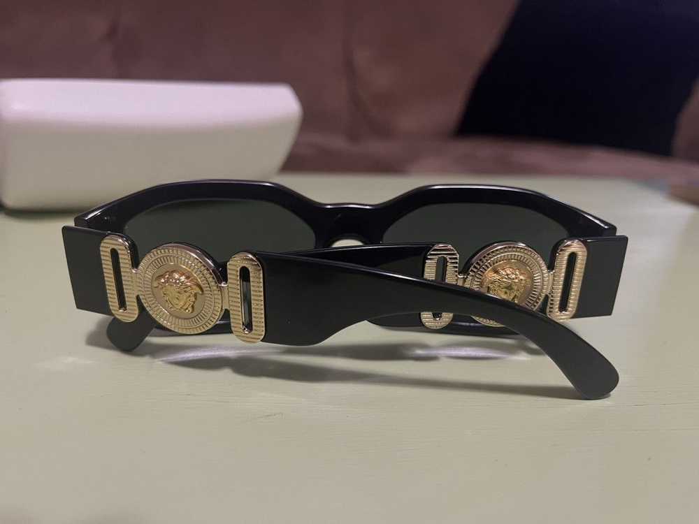 Versace Women's black and gold Versace sunglasses - image 2