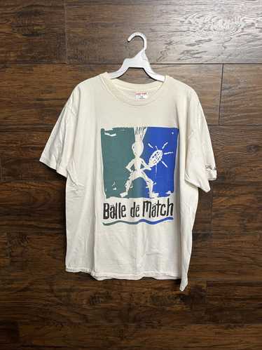 Designer VTG Balle de Match T-shirt - 1990 Tennis 