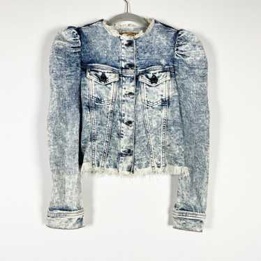 Retrofete Retrofete Dean Cotton Acid Wash Puff Sle