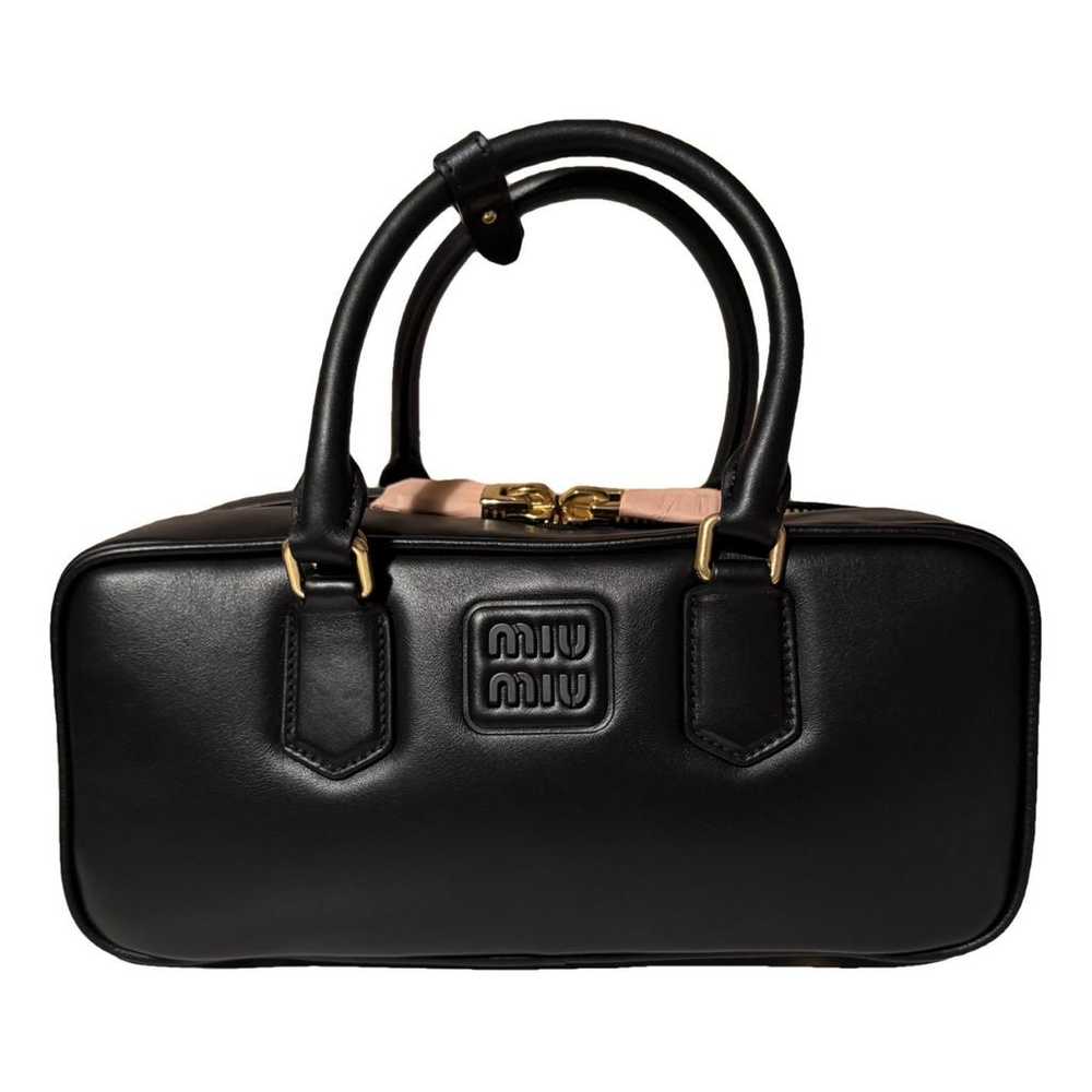 Miu Miu Arcadie leather handbag - image 1