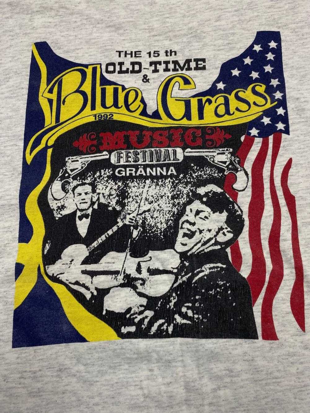 Band Tees × Made In Usa × Vintage Blue Grass musi… - image 2