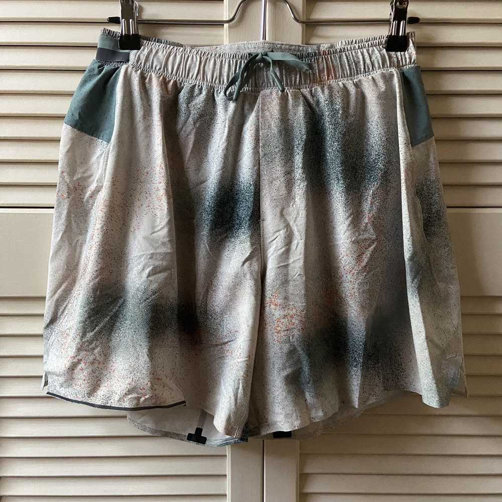 Lululemon LuluLemon Surge Shorts Spray Camo White… - image 1