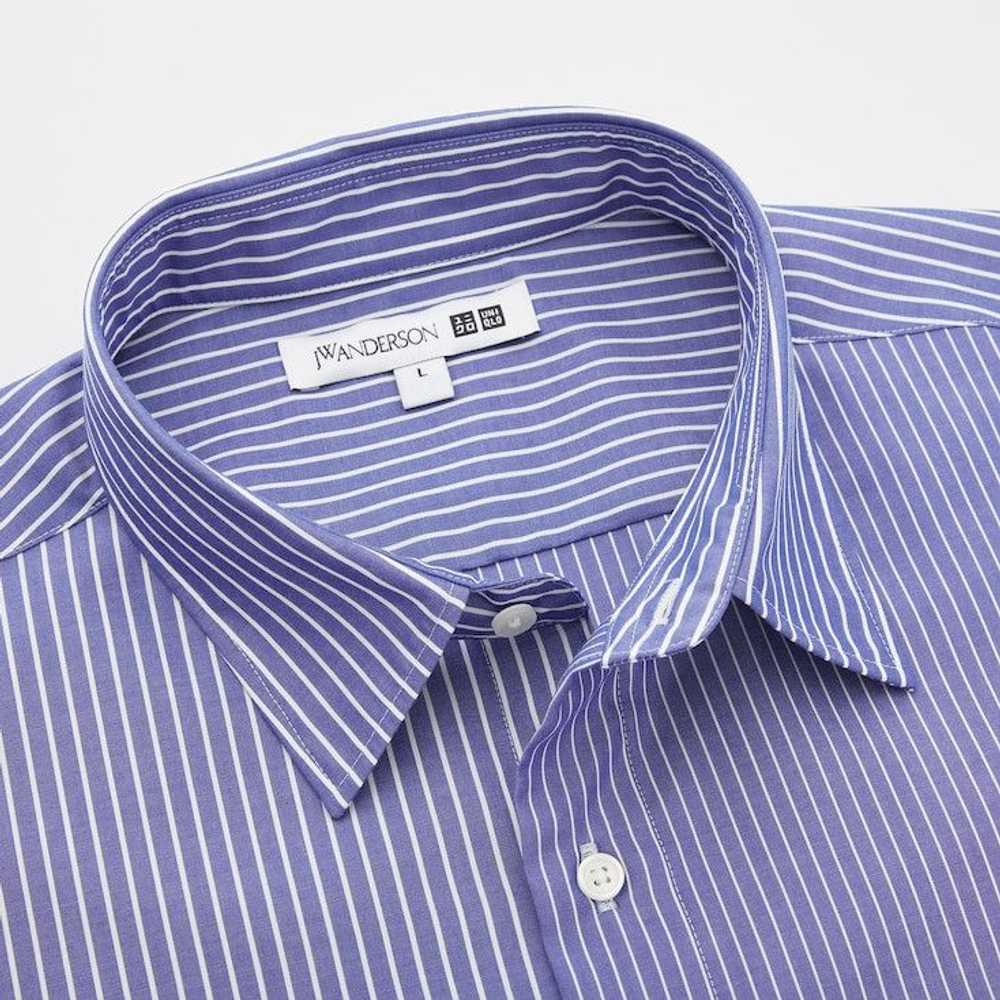 J.W.Anderson Classic Contrasting Striped Button U… - image 2