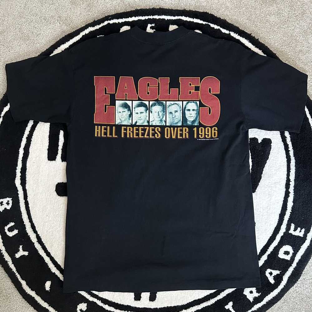 Band Tees × Tour Tee × Vintage Vintage Eagles Hel… - image 3