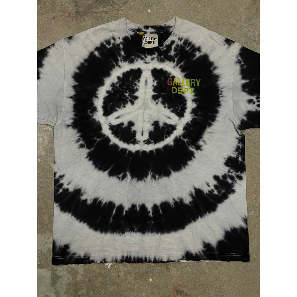 Gallery Dept. Gallery Dept Tie Dye Peace Logo Tee… - image 1