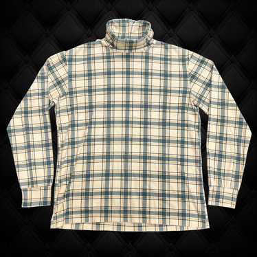 Cabin Creek Vintage Cabin Creek Plaid Turtleneck M