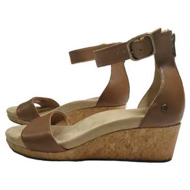 Ugg UGG | Zoe II -Open Toe, Ankle Strap, Wedge Sa… - image 1