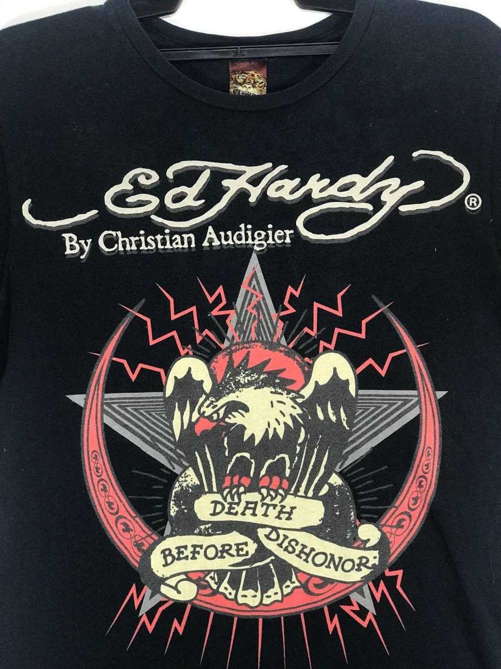 Ed Hardy Rare Design eagle death before dishonor - image 2