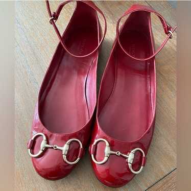 Gucci red ballet flats - Gem