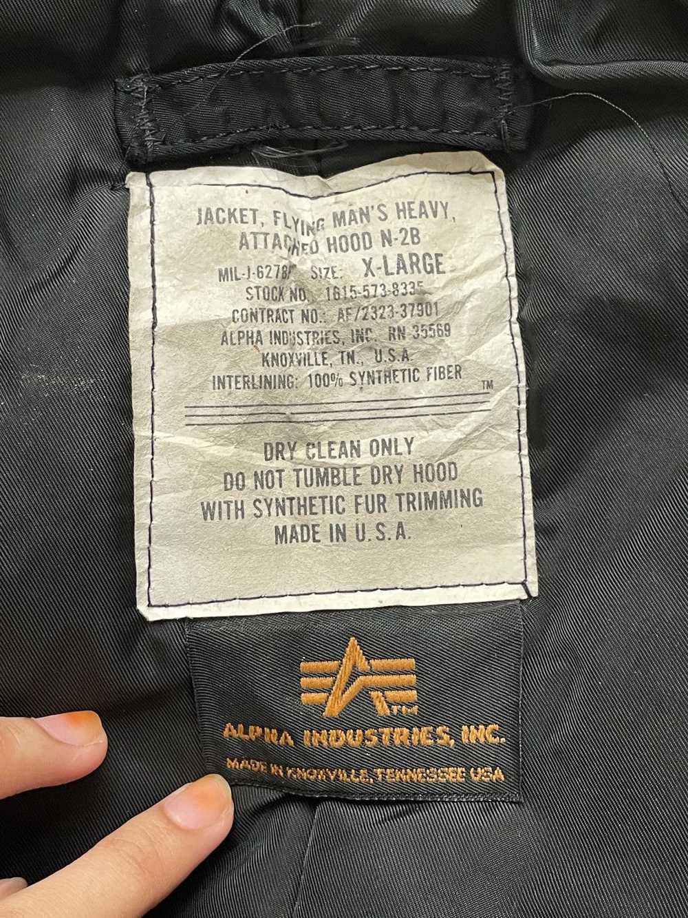 Alpha Industries × Made In Usa × Vintage Vintage … - image 9