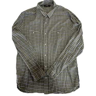 Onia Onia Short Mens Extra Large Grey Plaid Butto… - image 1