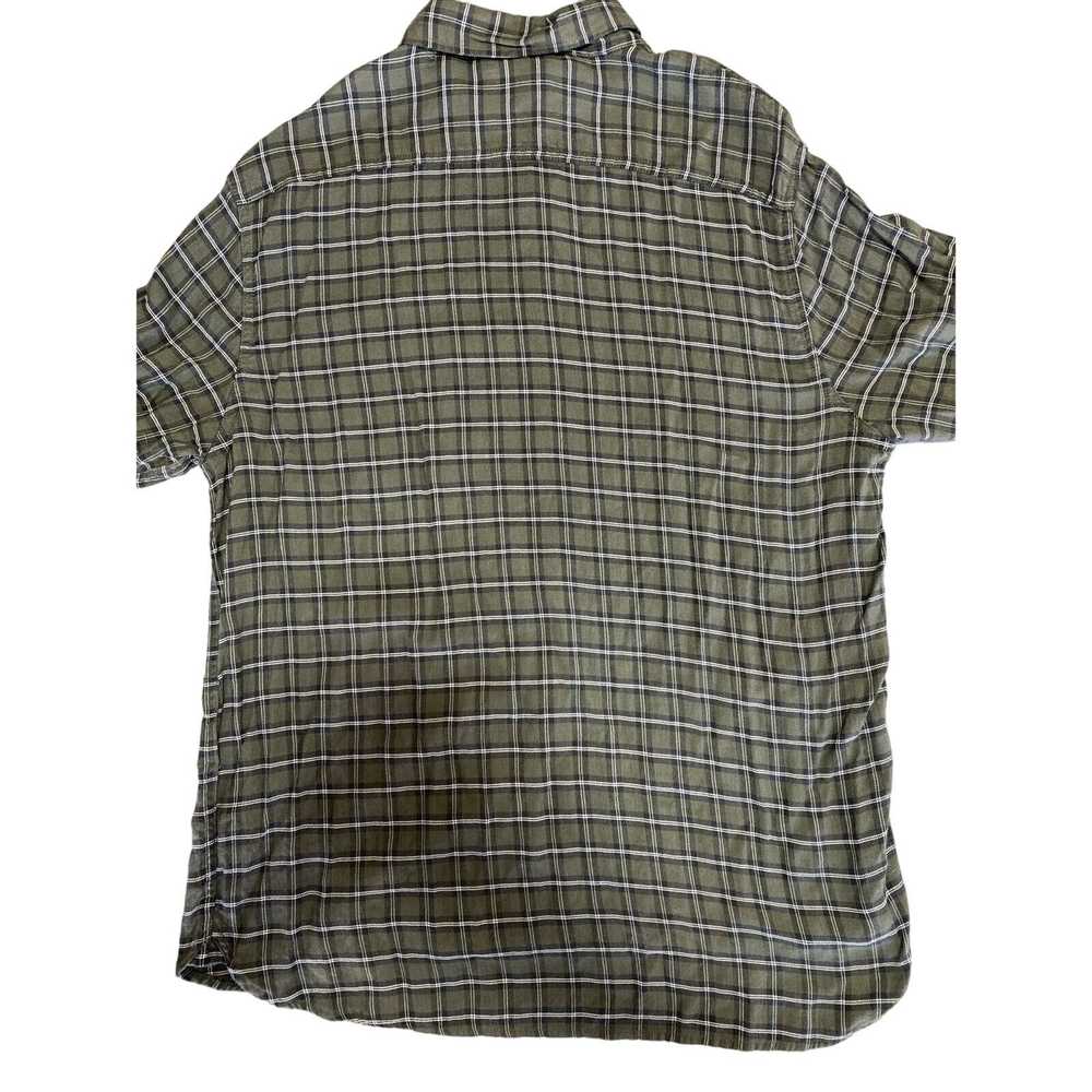 Onia Onia Short Mens Extra Large Grey Plaid Butto… - image 2