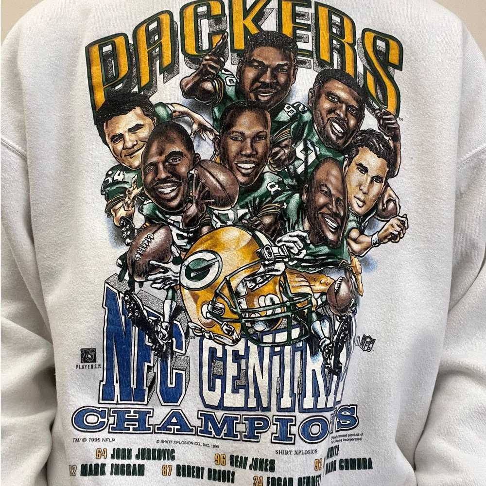 NFL × Sportswear × Vintage Vintage 90's NFL Green… - image 2