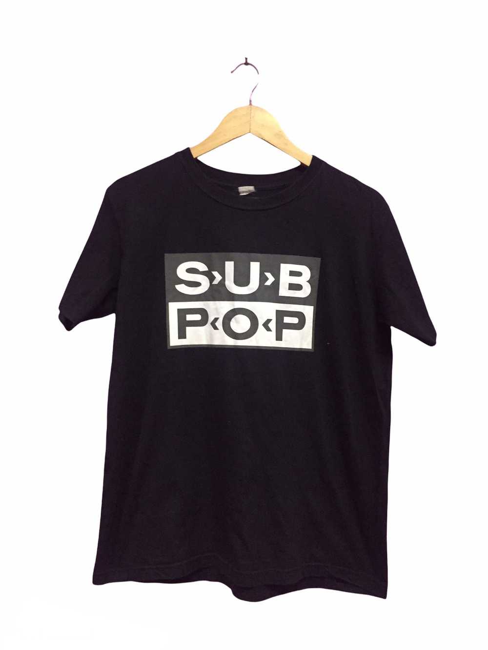 Band Tees × Nirvana Vintage Sub Pop T-Shirts Size… - image 1