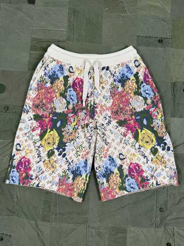 Louis Vuitton Floral Monogram Print Shorts