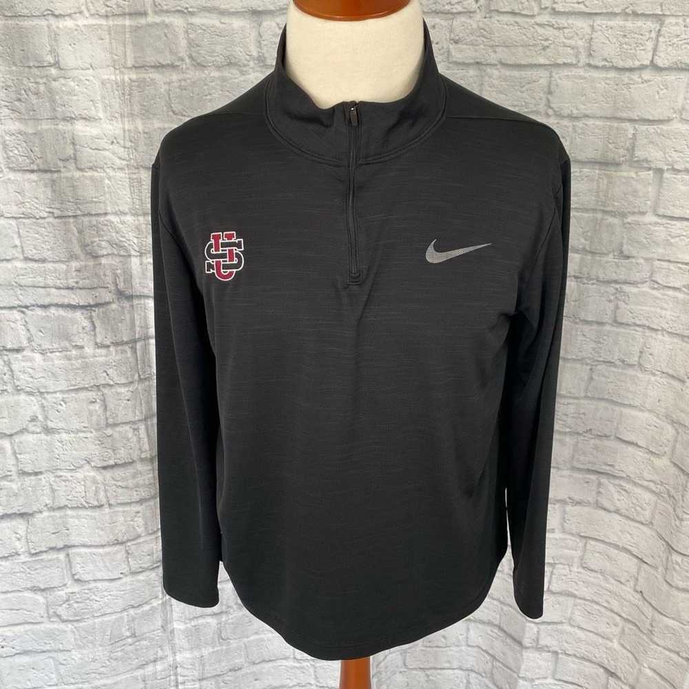 Nike Nike Men XL drifit 1/4 zip Longsleeve pullov… - image 1