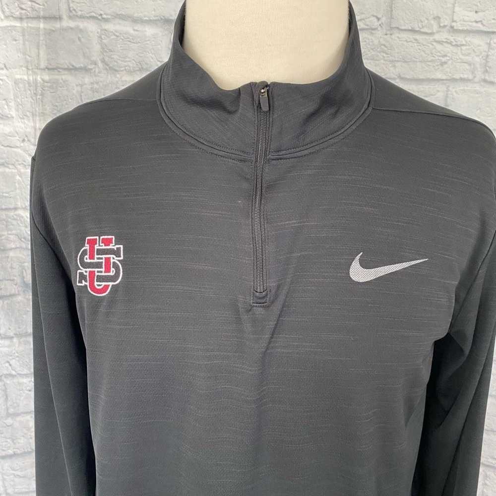 Nike Nike Men XL drifit 1/4 zip Longsleeve pullov… - image 2