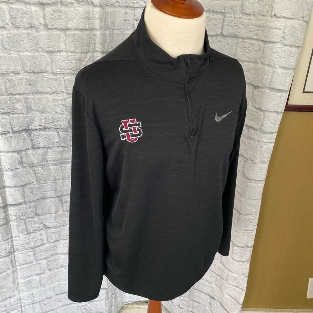 Nike Nike Men XL drifit 1/4 zip Longsleeve pullov… - image 3