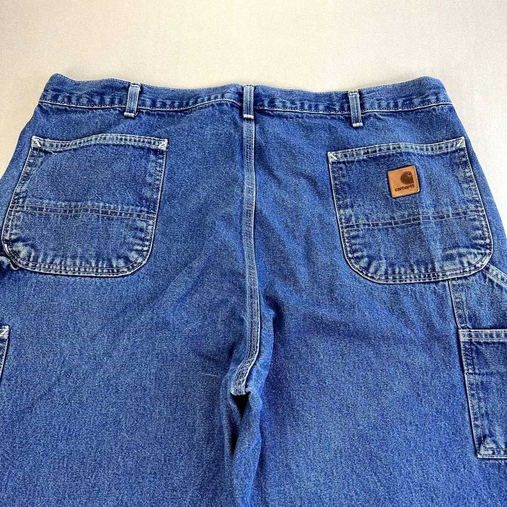 Carhartt Carhartt Carpenter Jeans Mens 42x32 Blue… - image 2