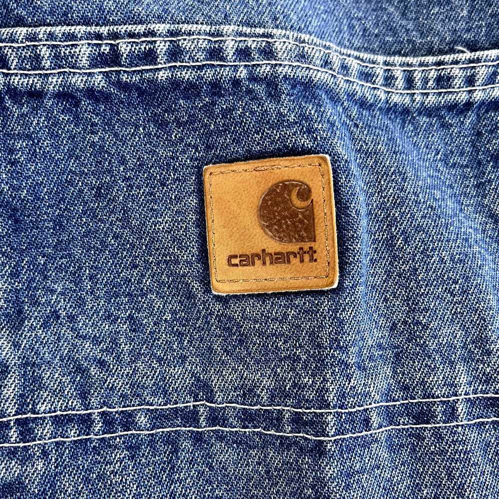 Carhartt Carhartt Carpenter Jeans Mens 42x32 Blue… - image 3