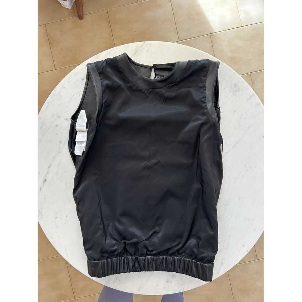 Max Mara Leather top - image 8