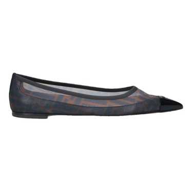 Fendi Cloth ballet flats - image 1