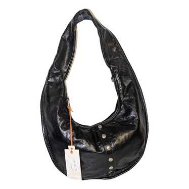 Non Signé / Unsigned Leather handbag - image 1