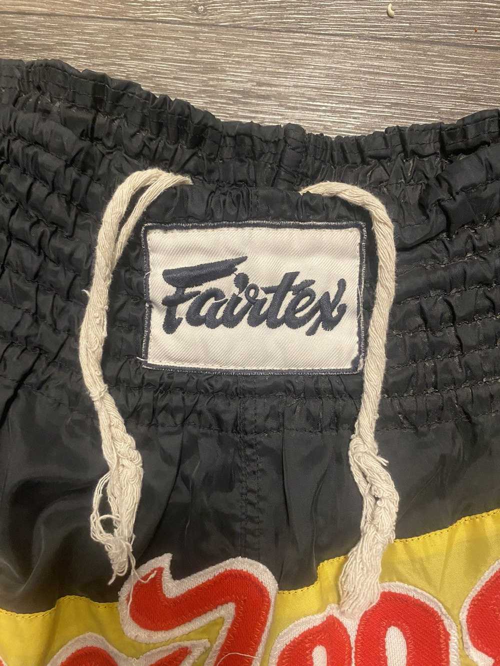 Vintage Vintage (100% nylon) Fairtex Boxing Shorts - image 4