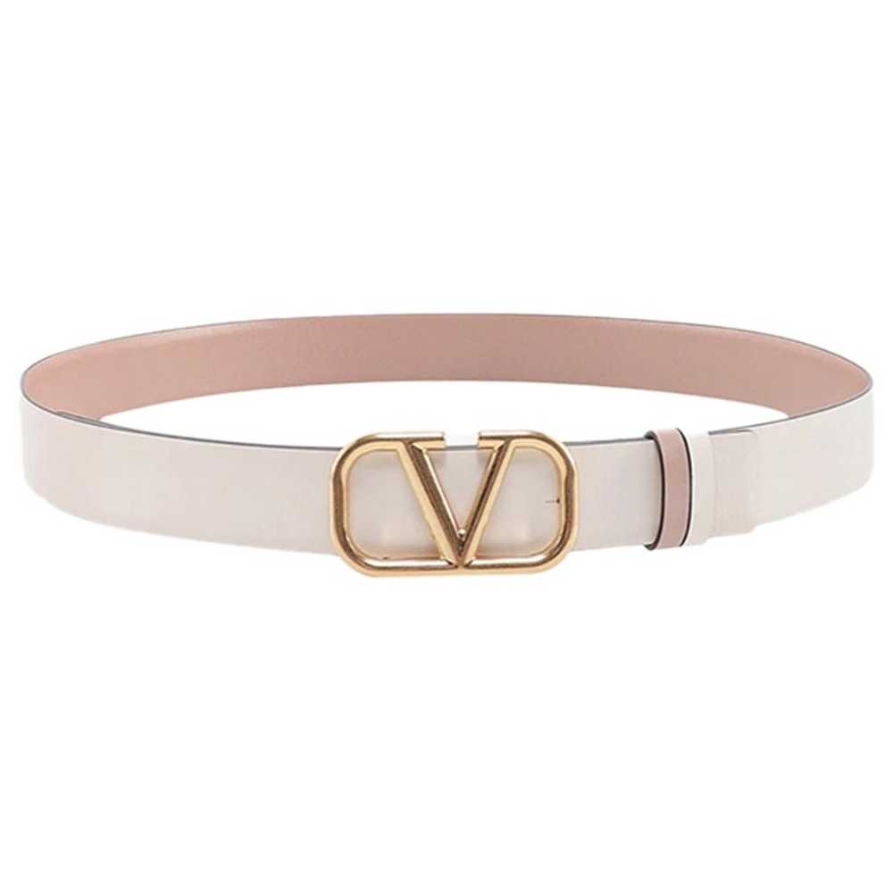 Valentino Garavani VLogo leather belt - image 1