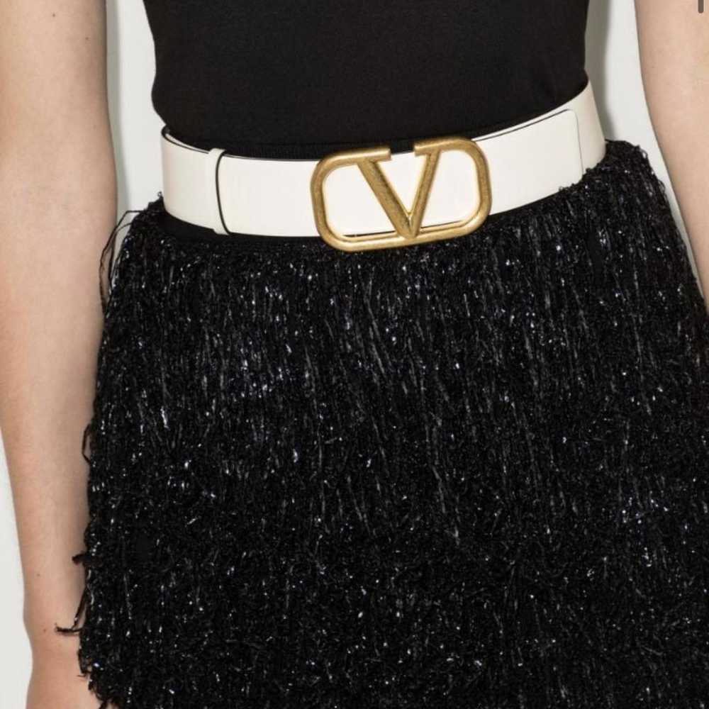 Valentino Garavani VLogo leather belt - image 4