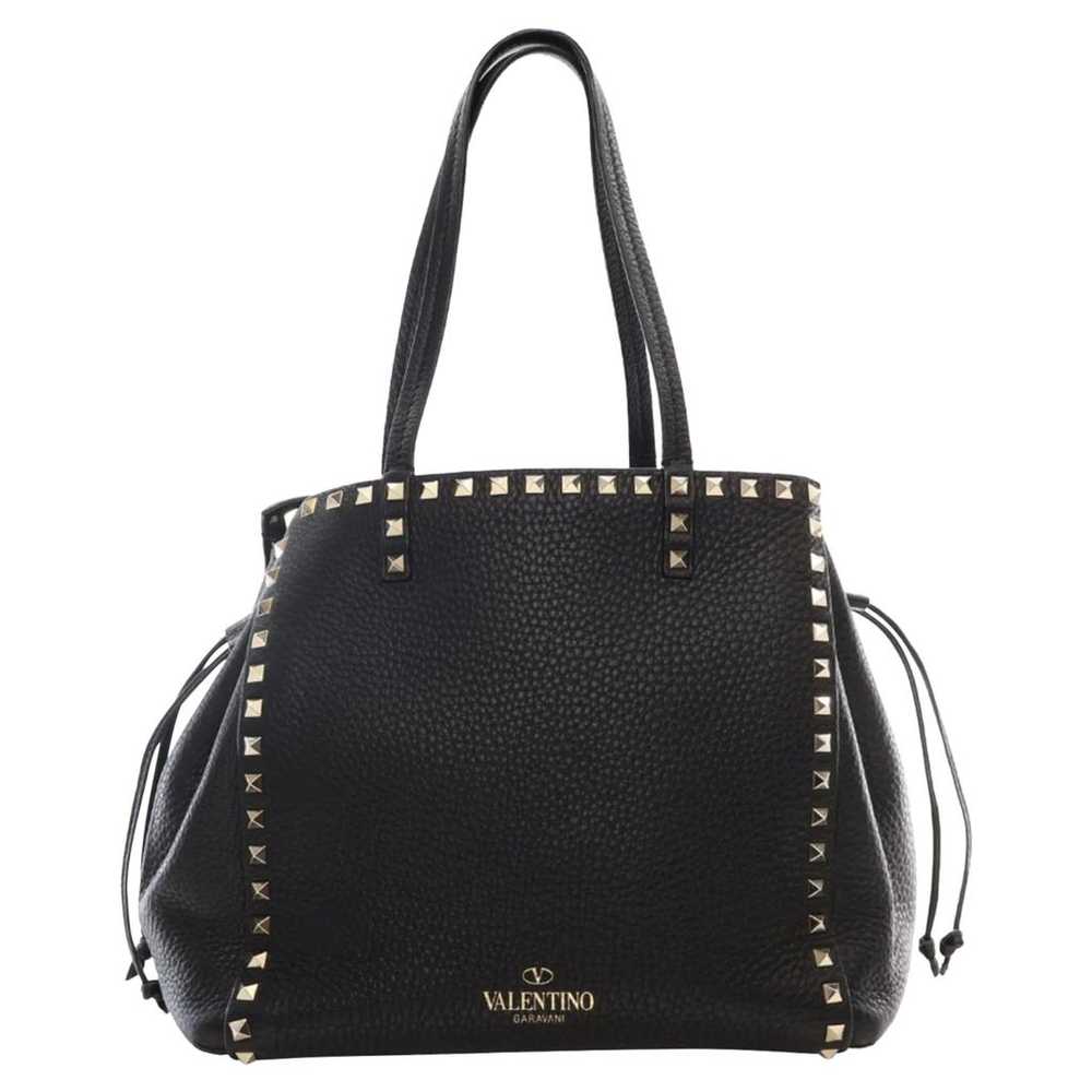 Valentino Garavani Rockstud leather tote - image 1