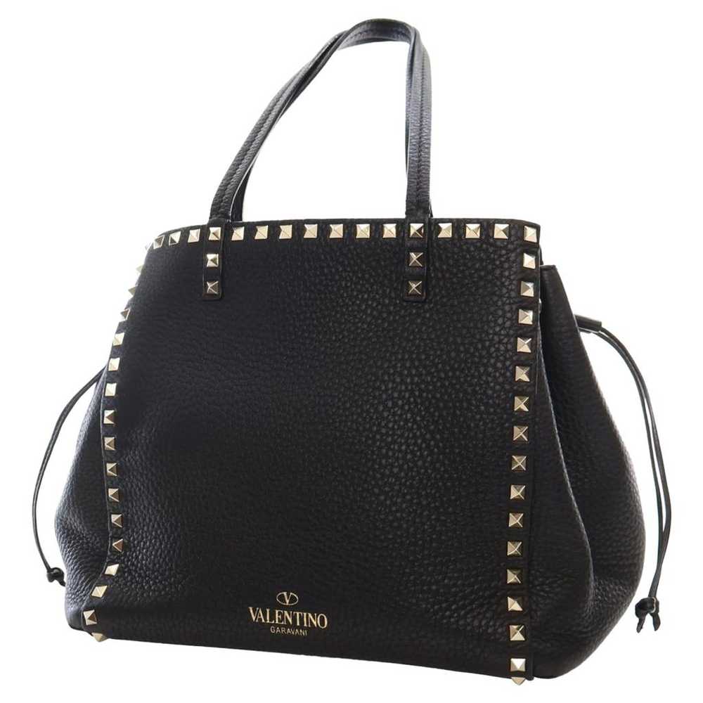 Valentino Garavani Rockstud leather tote - image 3