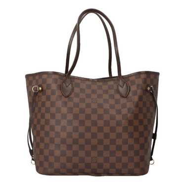 Louis Vuitton Neverfull leather handbag