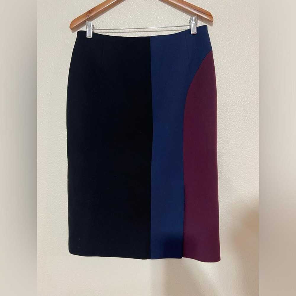 Boss Wool mid-length skirt - image 2