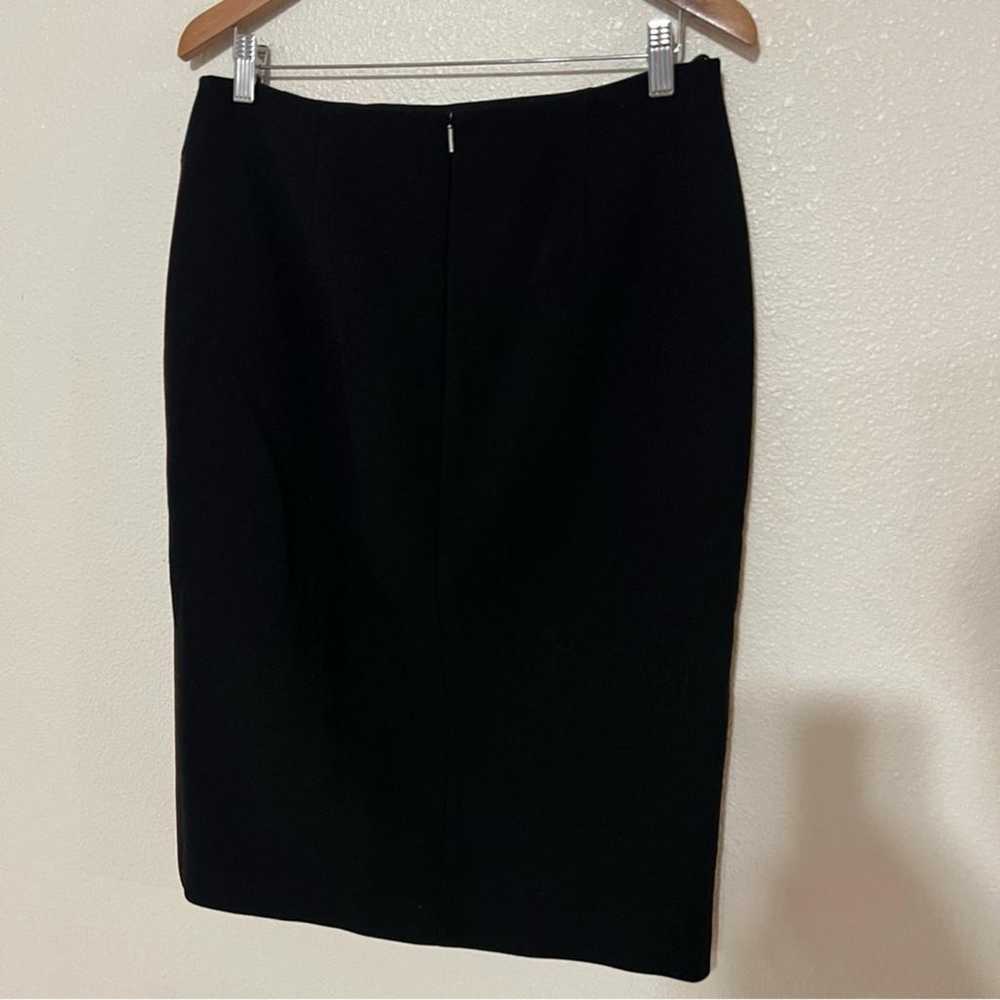 Boss Wool mid-length skirt - image 5