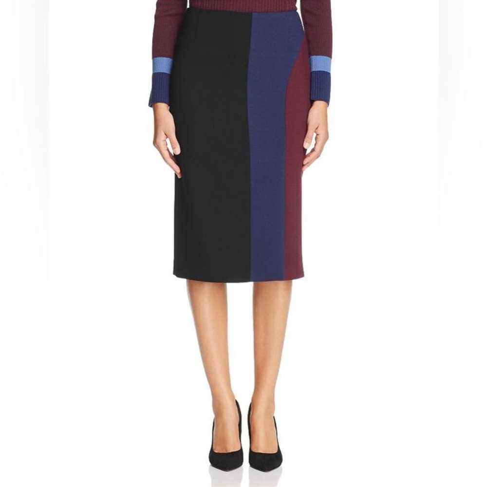 Boss Wool mid-length skirt - image 9