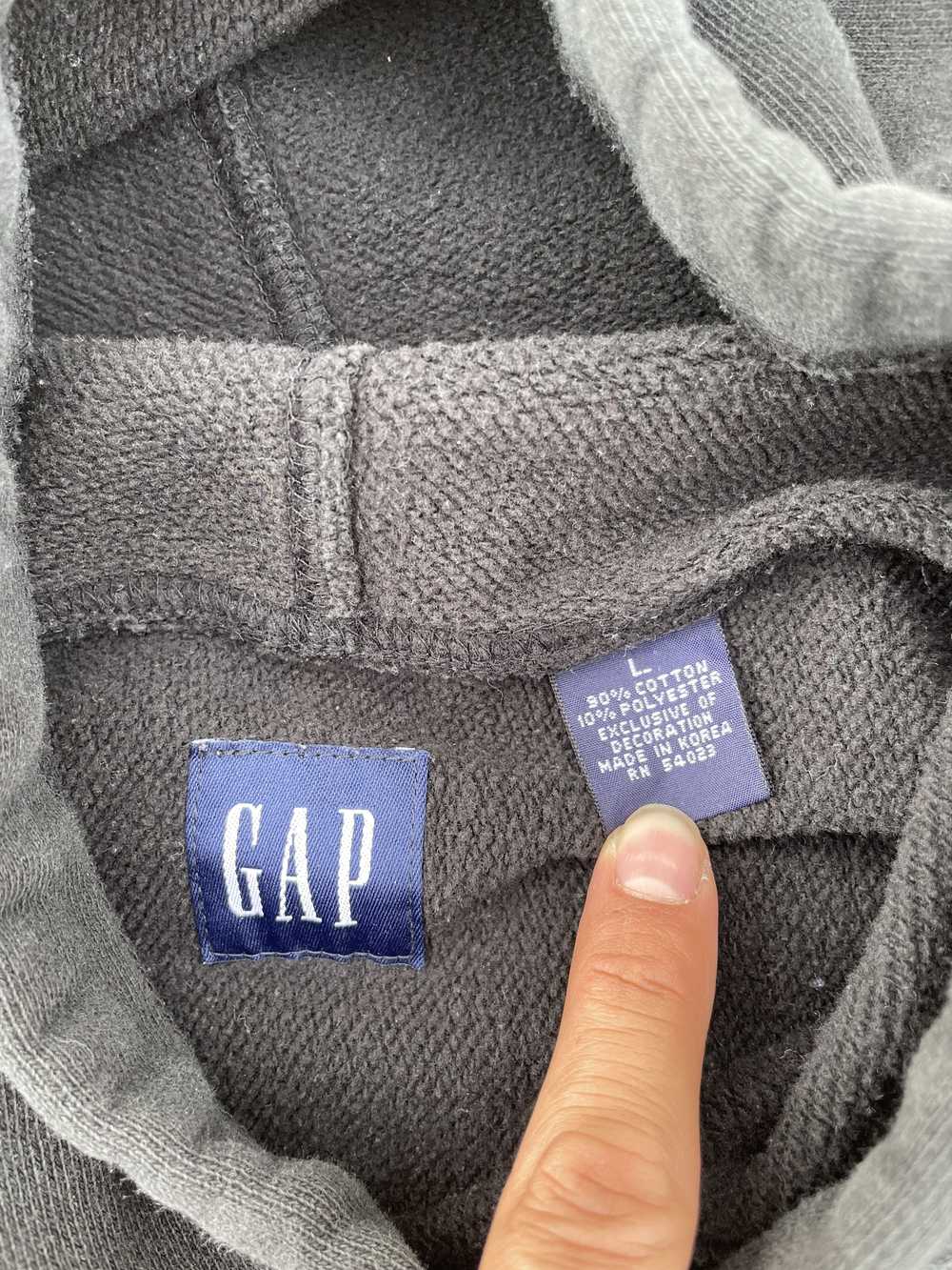 Gap Vintage 2000's GAP Hooded Sweatshirt - image 6