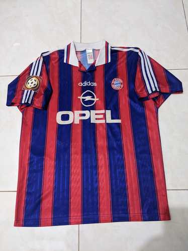 Adidas × Soccer Jersey Bayer Munchen 1997 home Kli