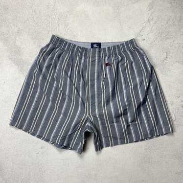 Burberry × Vintage Burberry Boxer Striped Short Pa