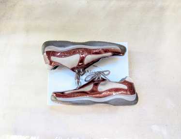 Prada Prada America's Cup Burgundy Patent Leather… - image 1